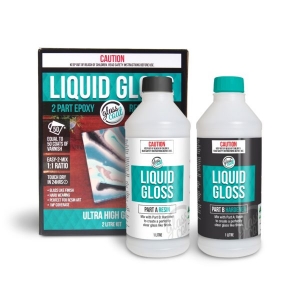 glass coat liquid gloss resin