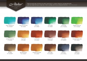 Atelier Free Flow Colour Chart