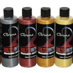 Chroma Molten Metals Acrylic Paint