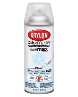 Krylon - Acrylic Coating Spray Paint: Crystal Clear, Gloss, 16 oz -  48516934 - MSC Industrial Supply