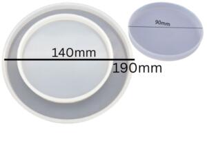 Three Coaster Tray Moulds