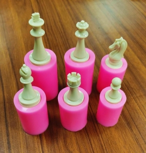 Chess Piece Resin Molds