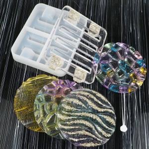 Assorted Coasters with Holder Mold