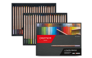 Caran d’Ache Pastel Pencil - 40 Box set