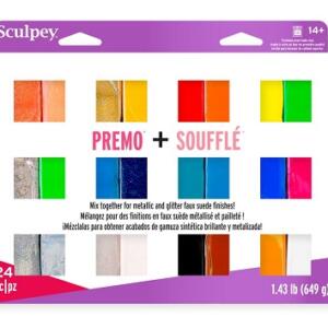 Sculpey Premo + Souffle 24 pack