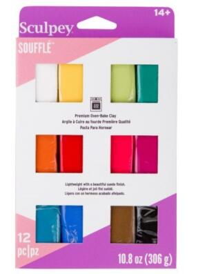 Sculpey Soufflé 12 Pack