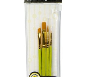 Royal & Langnickel Golden Taklon Brush Set 9123